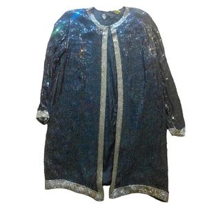 402 Jewel Queen sequin blazer S